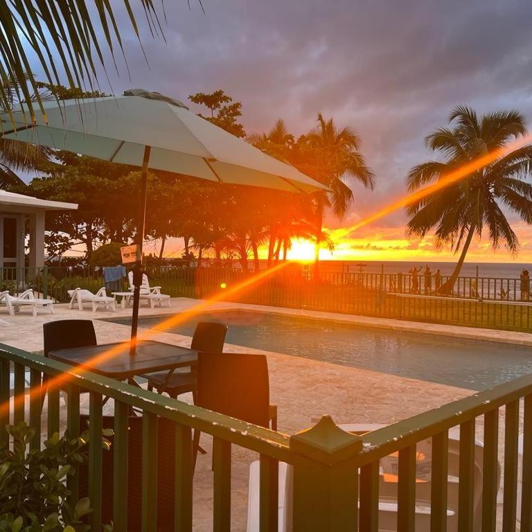Beautiful Ocean Front Villa Aguada Exterior photo